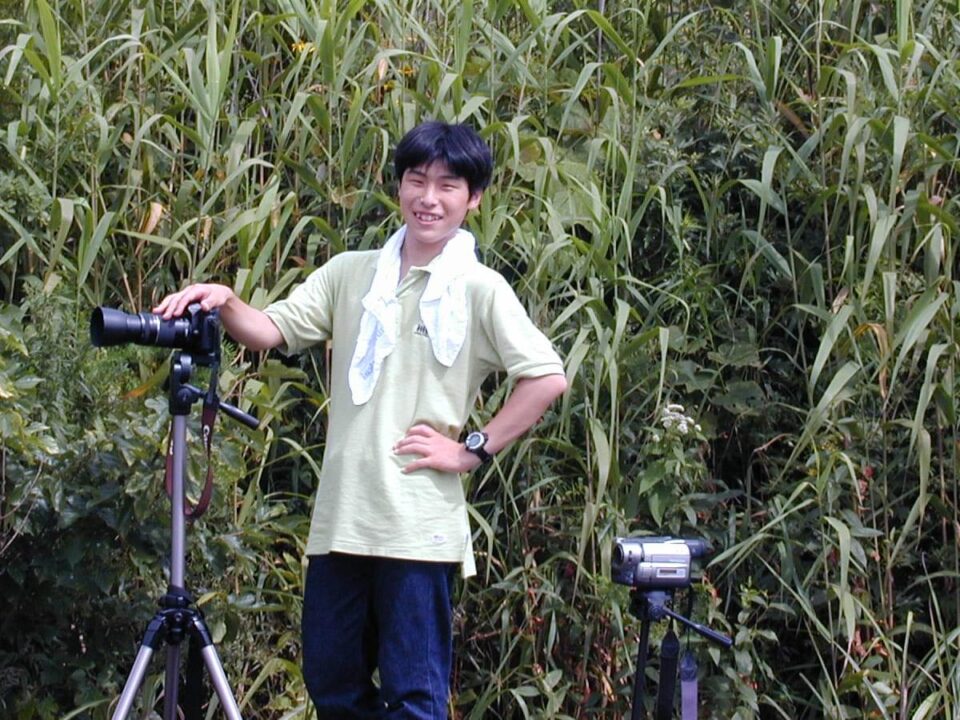 高校2年生の時の山添拓氏