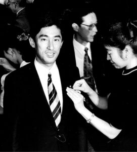 初当選時の岸田文雄氏